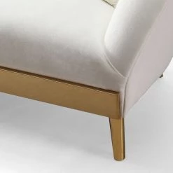 TOV Chloe Velvet Sofa