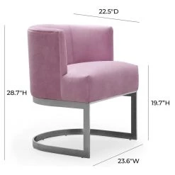 TOV Eva Velvet Chair