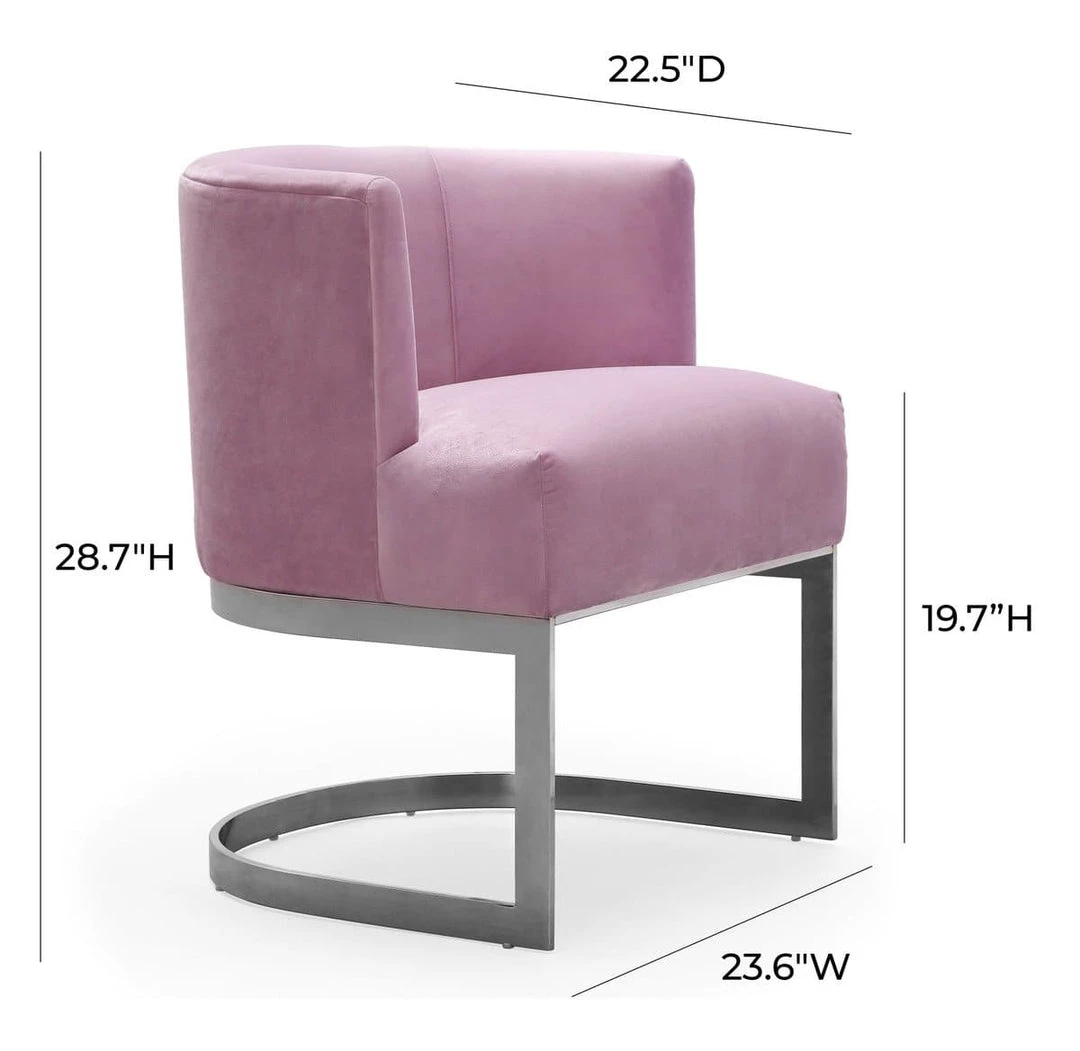 TOV Eva Velvet Chair