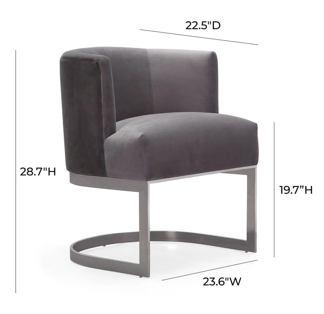 TOV Eva Velvet Chair