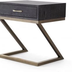 TOV Mason Black Side Table