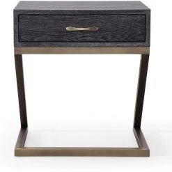 TOV Mason Black Side Table