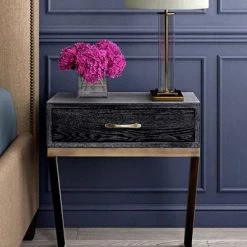TOV Mason Black Side Table