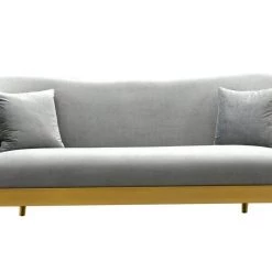 TOV Chloe Velvet Sofa