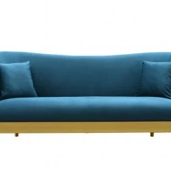 TOV Chloe Velvet Sofa