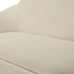 TOV Cloud Cream Velvet Settee