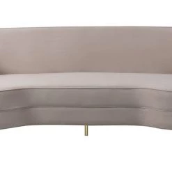 TOV Flare Velvet Sofa Living Room