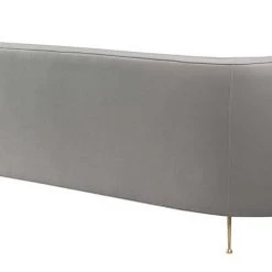 TOV Flare Cream Chenille Sofa