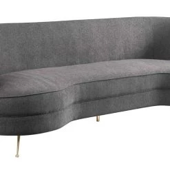 TOV Flare Grey Tweed Sofa