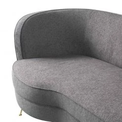 TOV Flare Grey Tweed Sofa