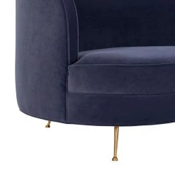 TOV Flare Velvet Sofa Living Room