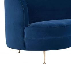 TOV Flare Velvet Sofa Living Room