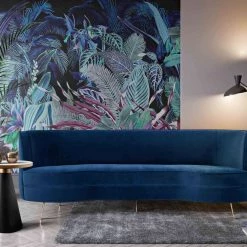 TOV Flare Velvet Sofa Living Room