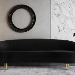 TOV Baila Velvet Sofa Living Room