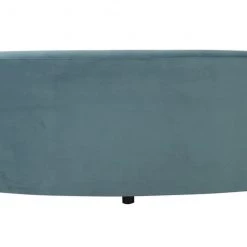TOV Living Room Cannellini Velvet Sofa