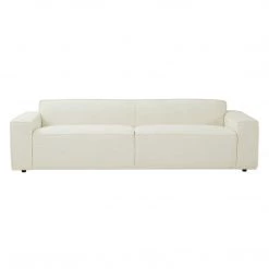 TOV Olafur Cream Linen Sofa