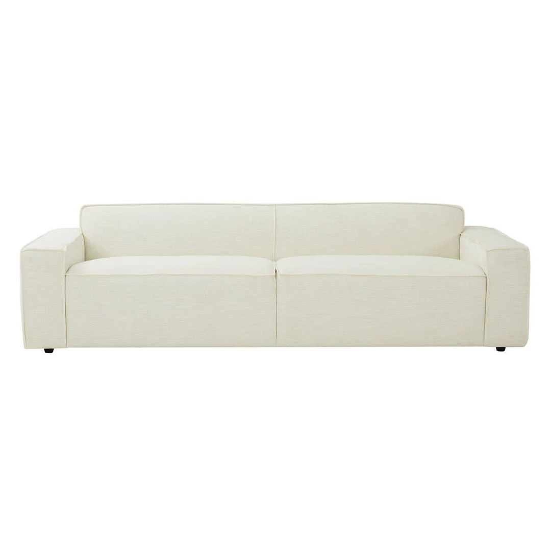 TOV Olafur Cream Linen Sofa