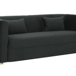 TOV Living Room Callie Velvet Sofa