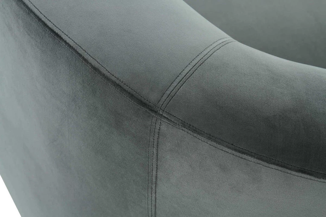 TOV Serenity Velvet Sofa Living Room