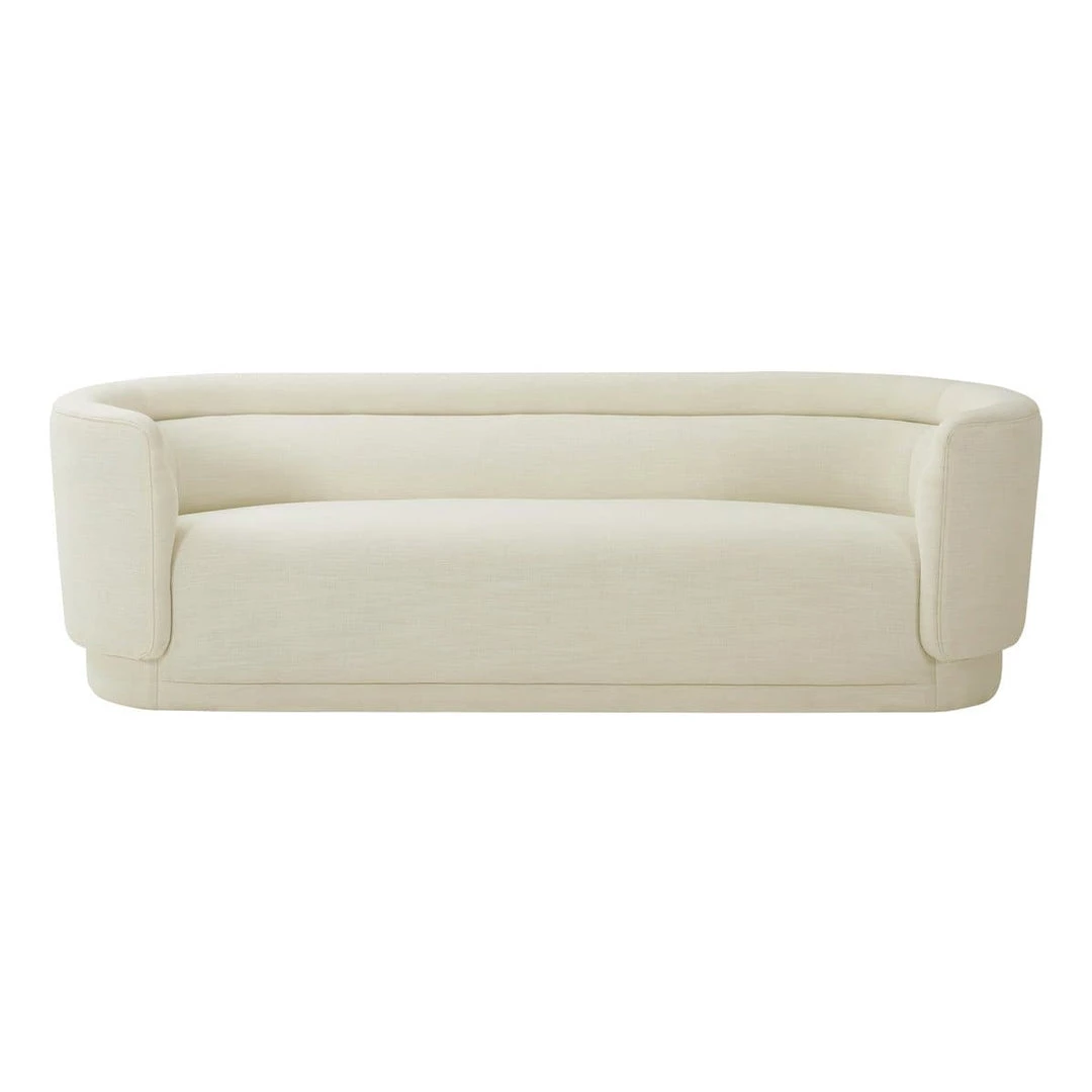 TOV Macie Cream Linen Sofa