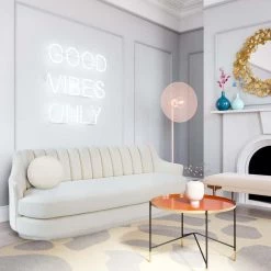 TOV Peyton Velvet Sofa Living Room