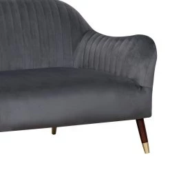 TOV Living Room Natalia Velvet Sofa