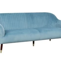 TOV Living Room Natalia Velvet Sofa