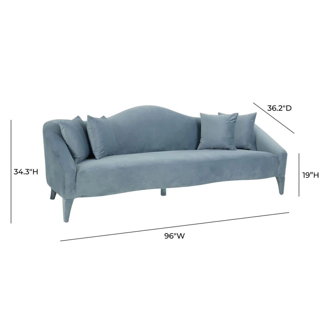 TOV Naya Velvet Sofa