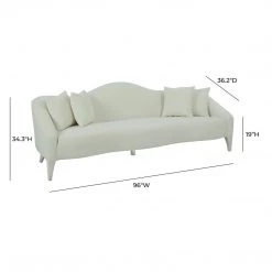 TOV Naya Velvet Sofa