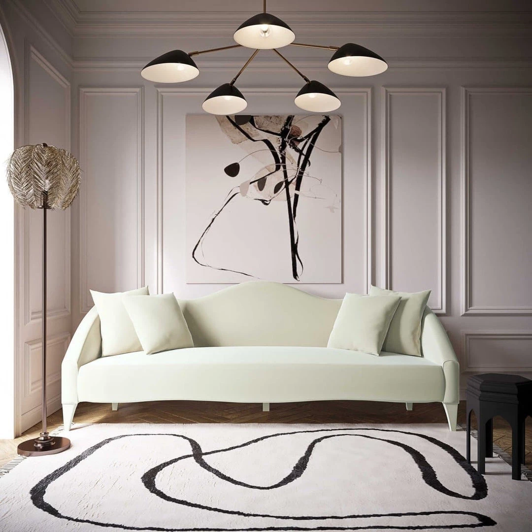 TOV Naya Velvet Sofa