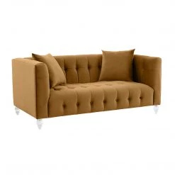 TOV Bea Velvet Loveseat Living Room