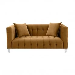 TOV Bea Velvet Loveseat Living Room