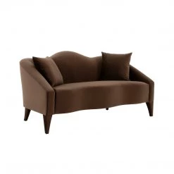 TOV Naya Velvet Loveseat Living Room