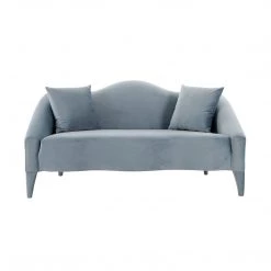 TOV Naya Velvet Loveseat Living Room