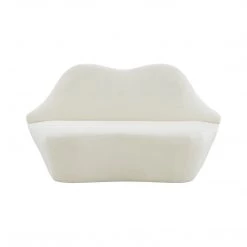 TOV Sofa & Loveseat Lips Velvet Settee