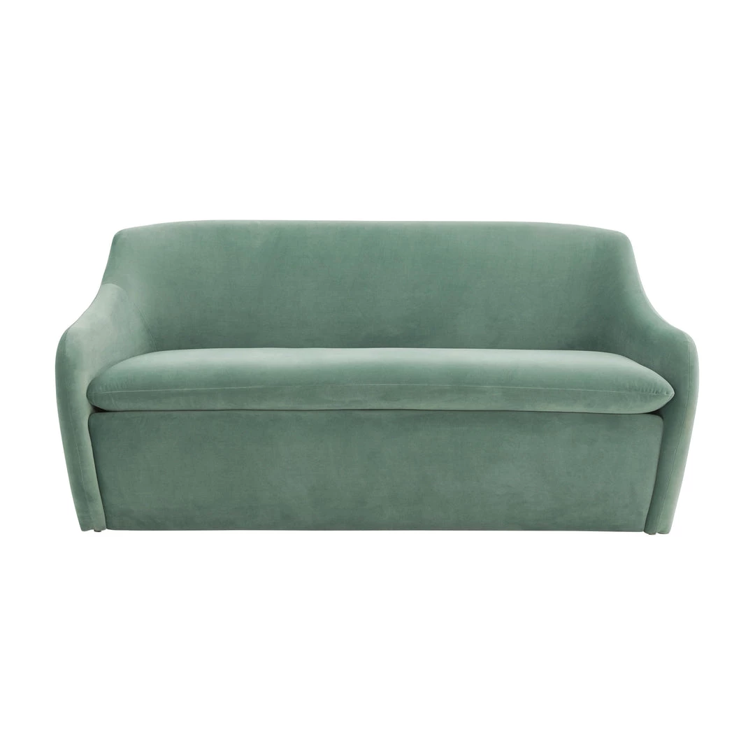 TOV Cellia Velvet Loveseat Living Room
