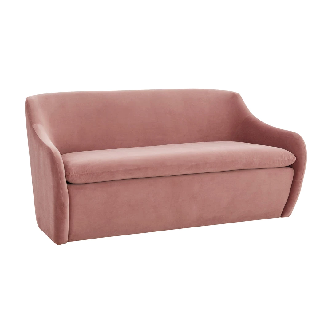 TOV Cellia Velvet Loveseat Living Room