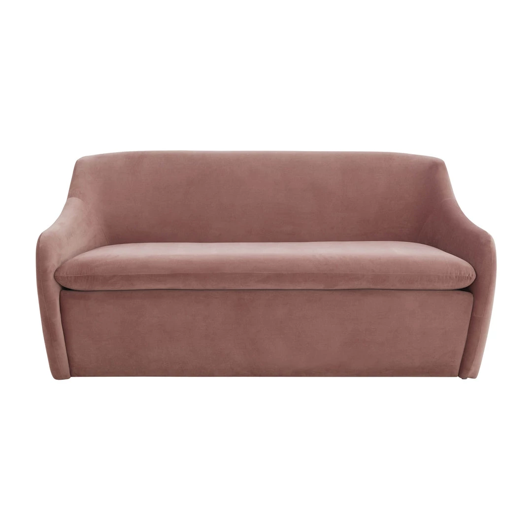 TOV Cellia Velvet Loveseat Living Room