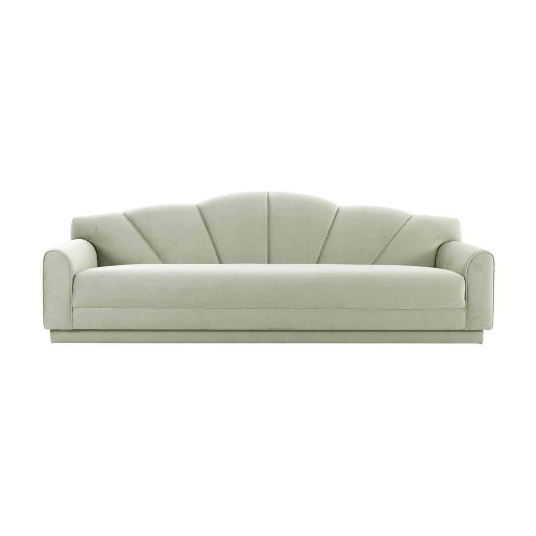 TOV Sofa & Loveseat Bianca Velvet Sofa