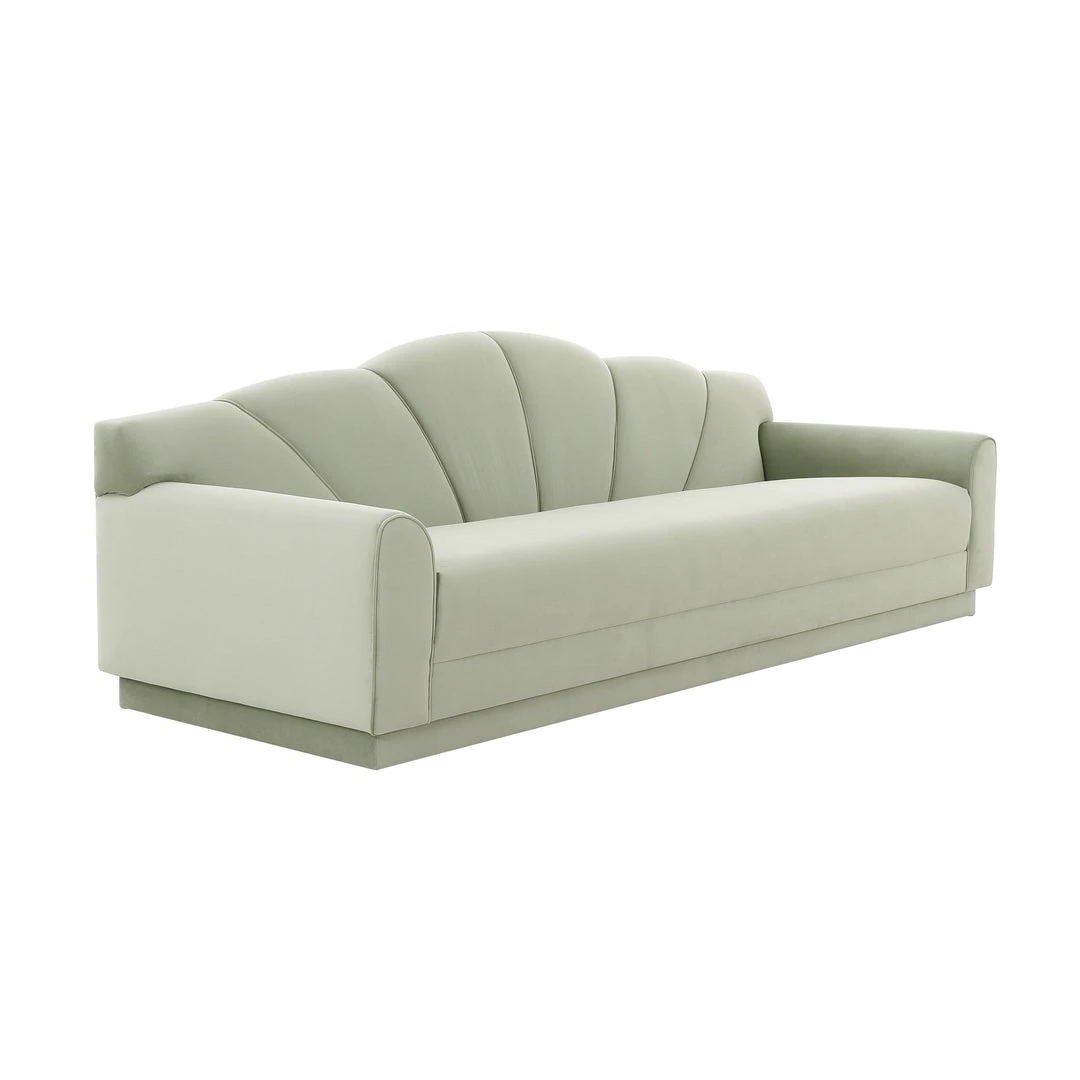 TOV Sofa & Loveseat Bianca Velvet Sofa