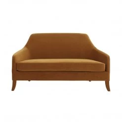 TOV Neveah Velvet Loveseat Living Room