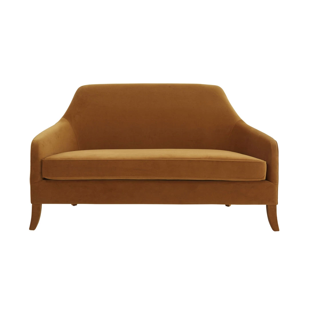 TOV Neveah Velvet Loveseat Living Room