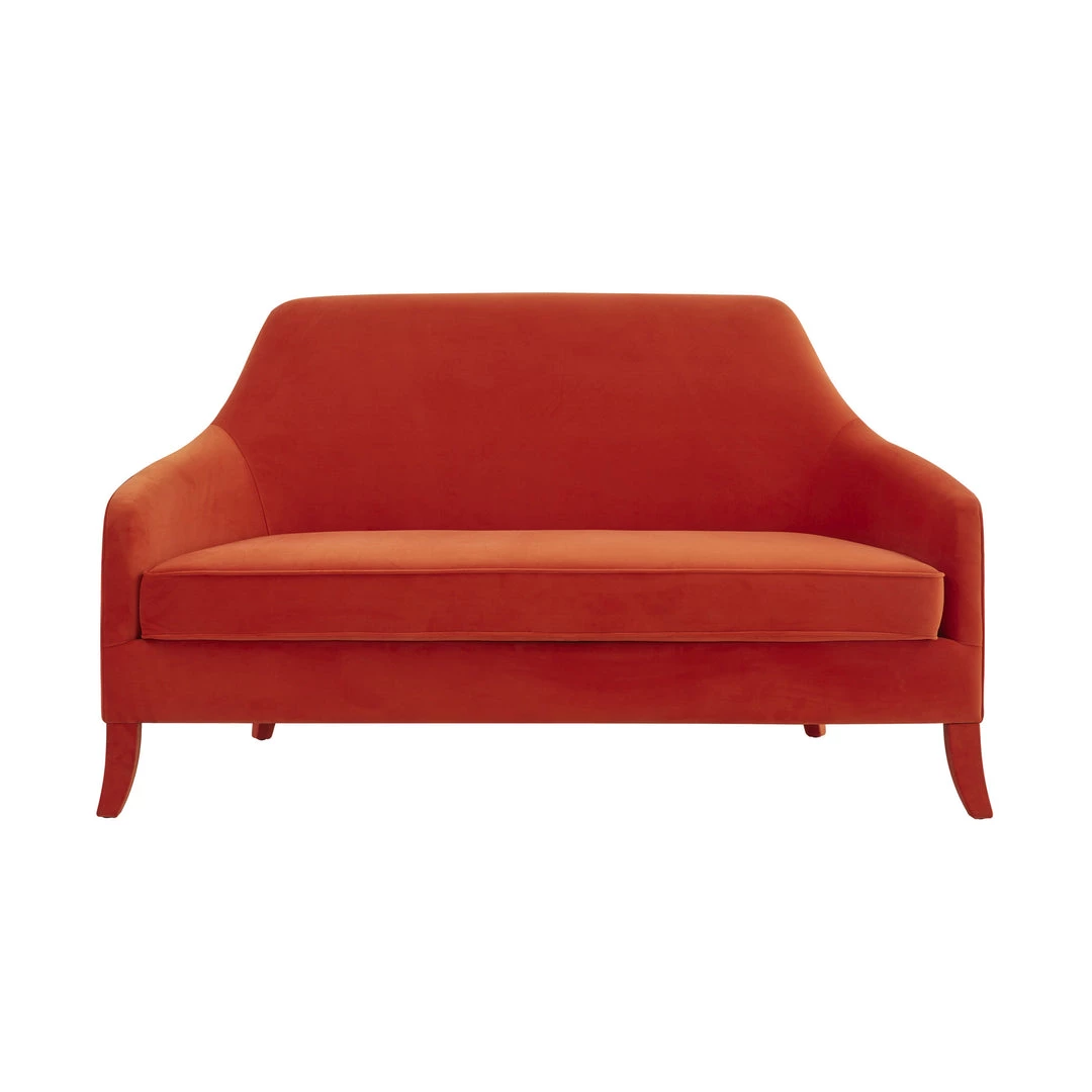 TOV Neveah Velvet Loveseat Living Room