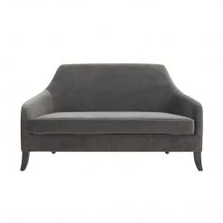 TOV Neveah Velvet Loveseat Living Room