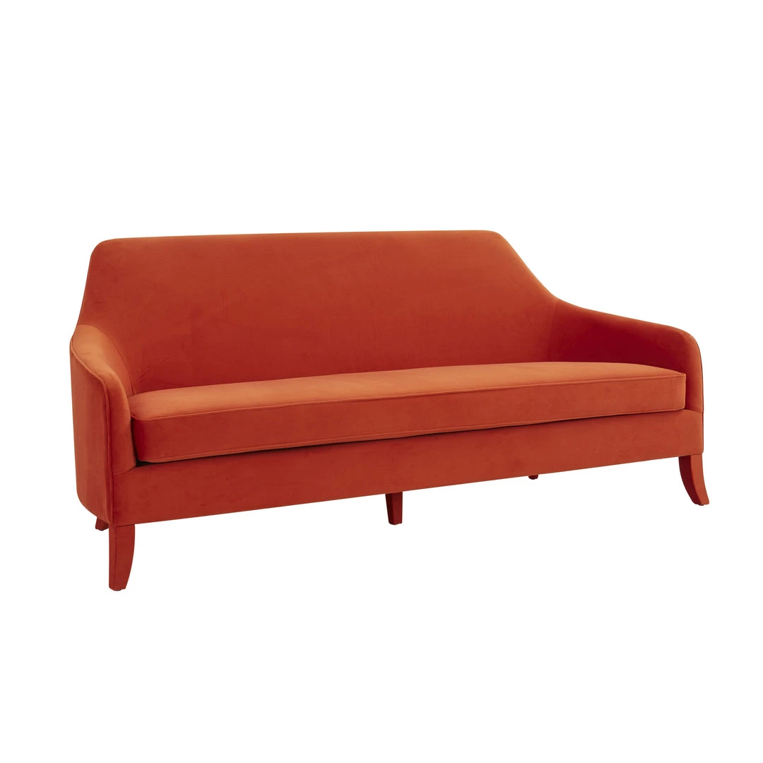TOV Living Room Neveah Velvet Sofa