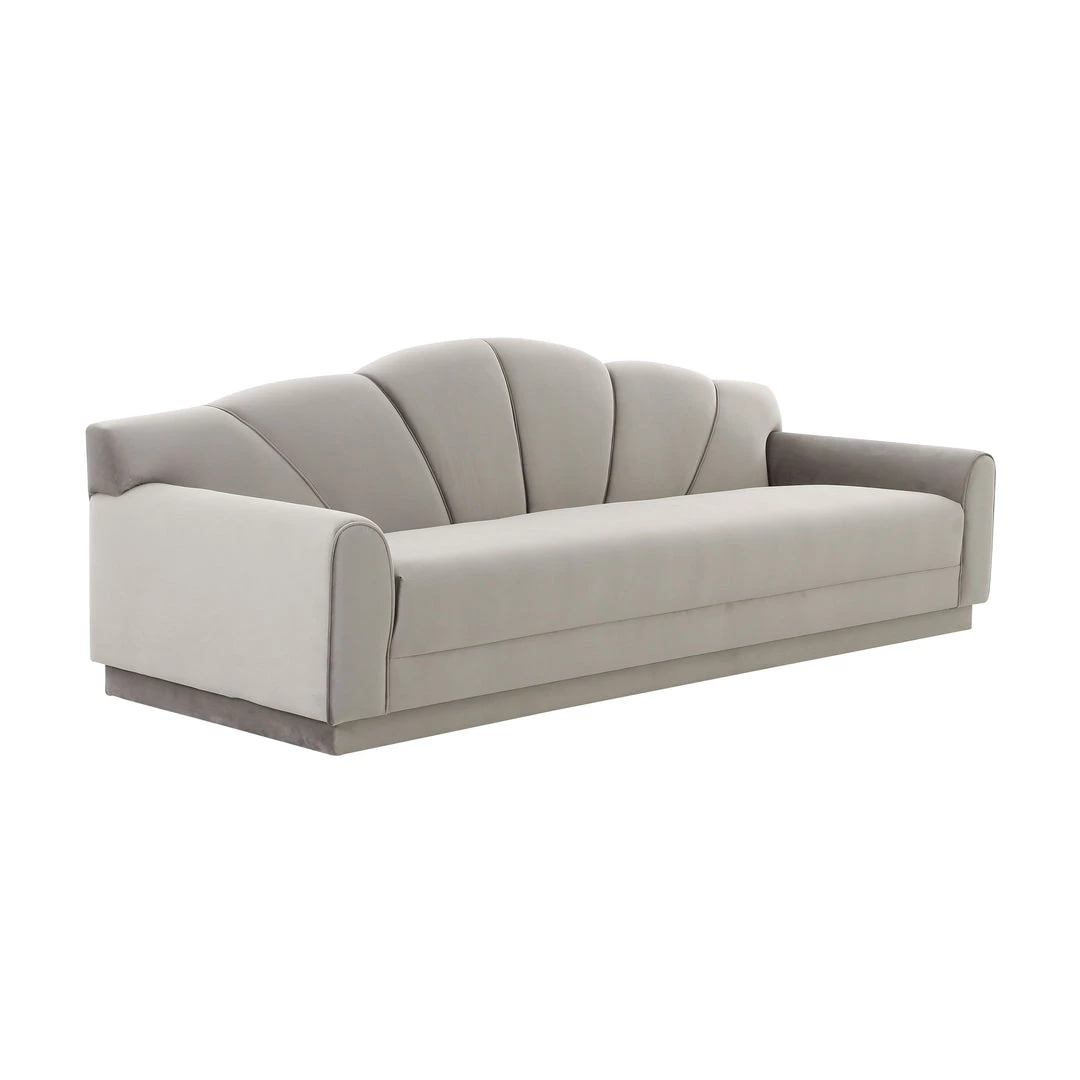 TOV Sofa & Loveseat Bianca Velvet Sofa