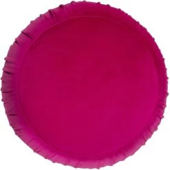 TOV Tulip Velvet Ottoman
