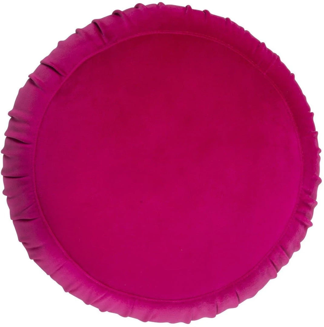 TOV Tulip Velvet Ottoman