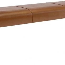 TOV Envy Leather Acrylic Bench