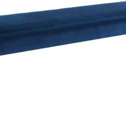 TOV Envy Blue Velvet/Acrylic Bench